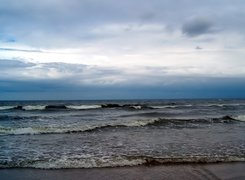 Morze, Bałtyckie, Fale