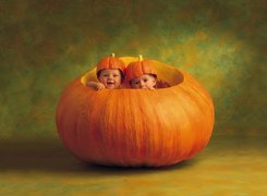 Halloween, Dynia, Dzieci