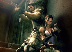 Chris, Sheva, Resident Evil 5