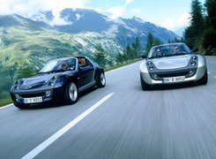 Smart Roadster, Czarny i Srebrny