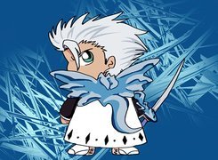 Karykatura, Hitsugaya, Bankai