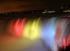 Wodospad, Niagara, Kolory, Tęczy