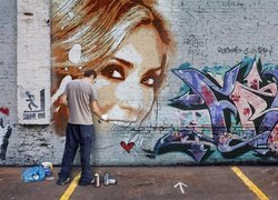 Anahi, Kobieta, RBD, Graffiti