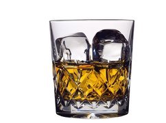 Drink, Szklanka, Kostki, Lodu