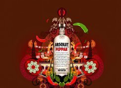 Absolut, Peppar, Papryczki, Chili