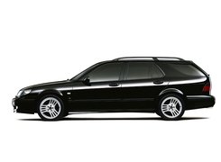 Czarny, Saab 9-3, kombi