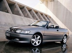 Srebrny Metalik, Saab 9-3, Cabrio