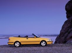 Saab 9-3, żółte Cabrio