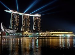 Singapur, Marina Bay Sands, Reflektory