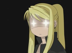 Winry, Błyszczące, Oczy