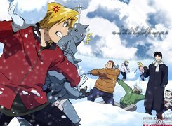 Full Metal Alchemist, Bitwa, Śnieg