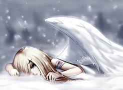 Upadły, Anioł, Śnieg
