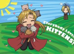 Alphonse, Kotki, Ed
