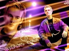 Aaron Carter, Kurtka, Czarne, Spodnie, Ulica