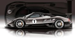 Pagani Zonda, Profil, Boczny