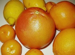 Cytrusy, Pomarańcze, Grapefruit, Mandarynki, Cytryny