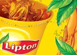 Kubek, Lipton, Herbata, Zielone, Listki