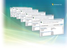 Okienka, Windows, Vista, Błąd