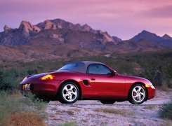 Bordowy, Porsche Boxster