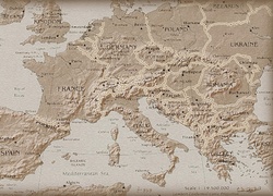 Mapa, Europa