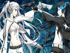 Black Rock Shooter, Dziewczyny, Pistolety