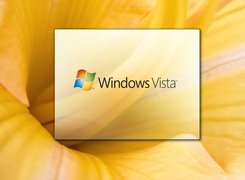 Logo, Windows, Vista, Środek, Kwiatka