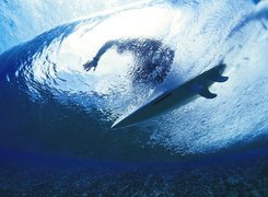 Morze, Fala, Surfer