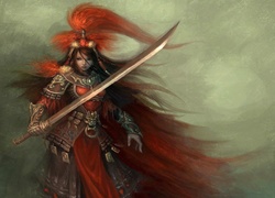 Kobieta, Samuraj, Miecz
