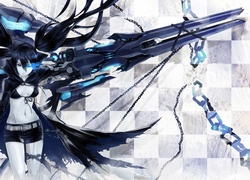 Dziewczyna, Broń, Black Rock Shooter