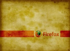 Logo, Firefox, Tapeta