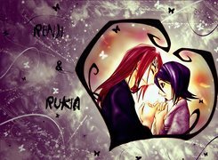 Rukia, Renji, Para