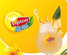 Lipton, Ice, Tea, Cząstka, Pomarańczy