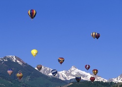 Góry, Balony