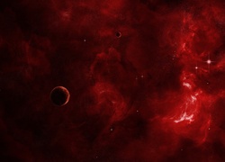 Czerwona, Galaktyka