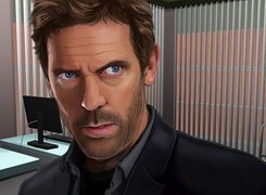 Dr House, Hugh Laurie, Grafika