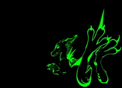 Zielony, Smok