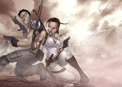 Resident Evil 5, Karykatury