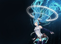 Hatsune Miku, Włosy