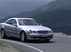 Srebrny, Mercedes, CL
