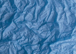 Niebieski, Pomięty, Papier