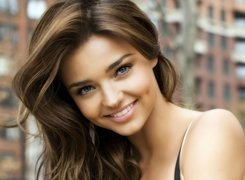 Uśmiechnięta, Dziewczyna, Dołeczki, Miranda Kerr