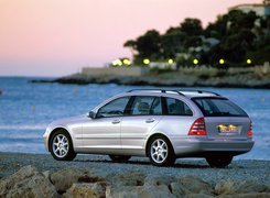 Mercedes, Srebrny, Kombi