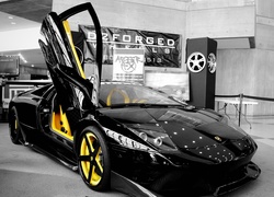 Czarne, Lamborghini, Karbon