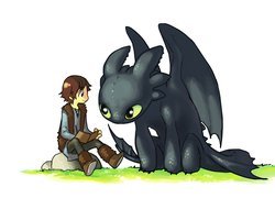 Jak wytresować smoka, How to Train Your Dragon, Czkawka, Nocna Furia