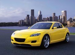 Żółta, Mazda, RX-8