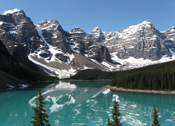 Kanada, Park Narodowy Banff, Góry Skaliste, Jezioro