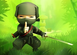 Mały, Ninja, Katana