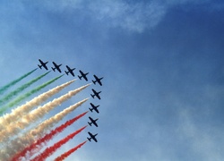 Samoloty, Włochy, Pokaz