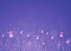 Kwiaty, Tulipany, Grafika