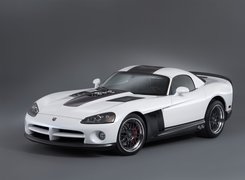 Samochód, Biały, Dodge Viper